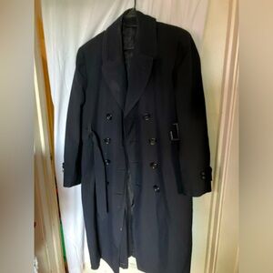 Vintage US Navy wool trenchcoat